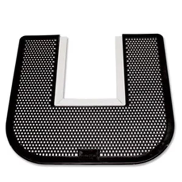 Deordorizing Z-Mat- Commode Mat- Black, Chesterfield Leather, Mfr#: CH126993